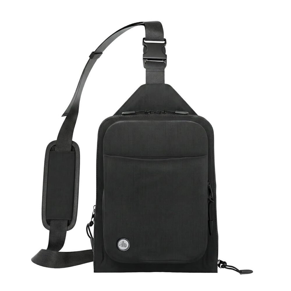 1656 EMF & 5G Radiation Protection Crossbody Bag - Black